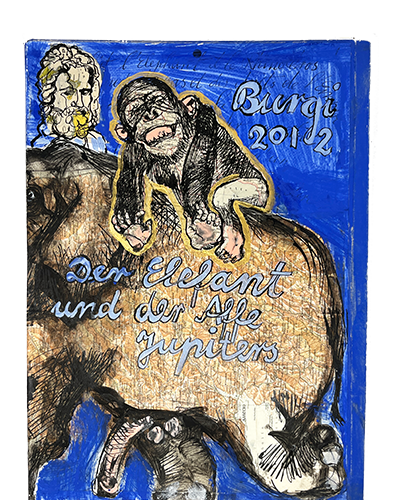 Kühnemann, Burgi; Der Elefant und der Affe Jupiters (2012)