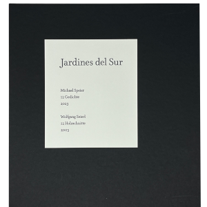 Seierl, Wolfgang; Jardines del Sur (2023)